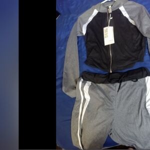 2 piece running suit